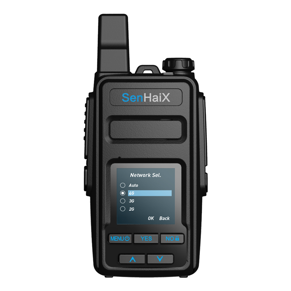 Radio bidirezionale 4G PoC con posizionamento GPS
