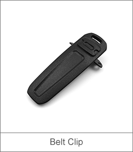 Clip da cintura per walkie-talkie UHF
