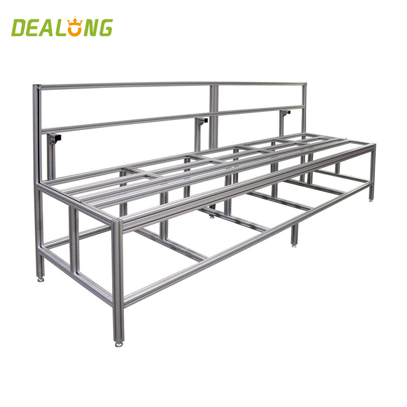 Produttore di rack di stoccaggio per magazzino con profilo in alluminio resistente
