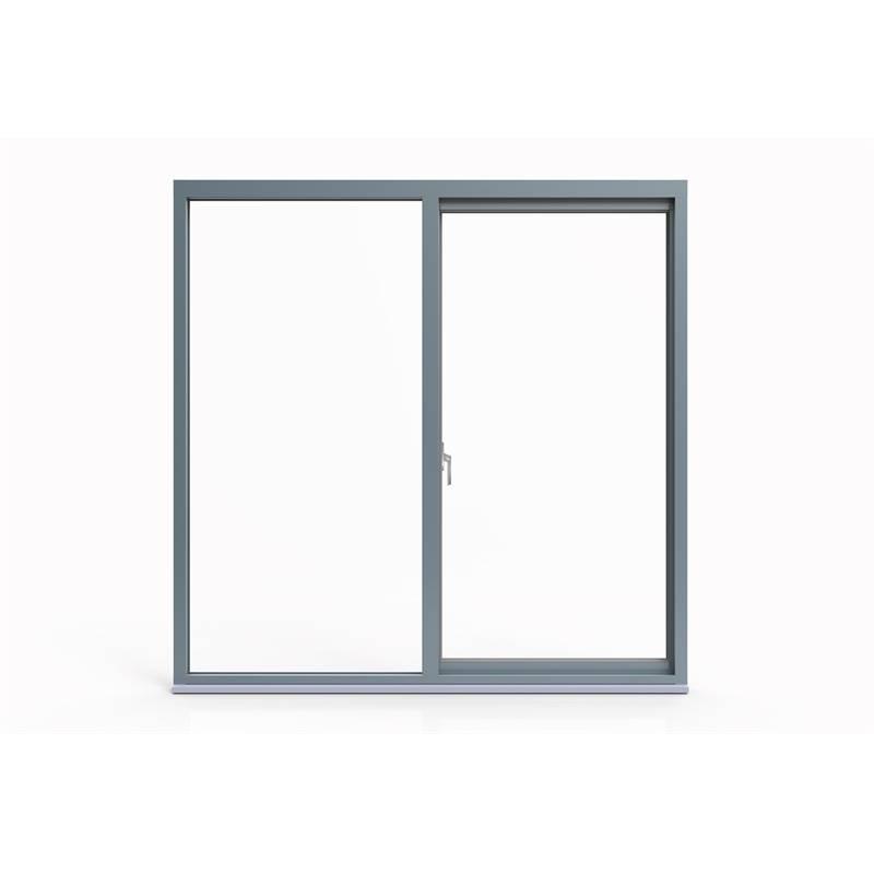 Finestra scorrevole in alluminio con finestra scorrevole di nuova concezione, finestra scorrevole in vetro alluminio
