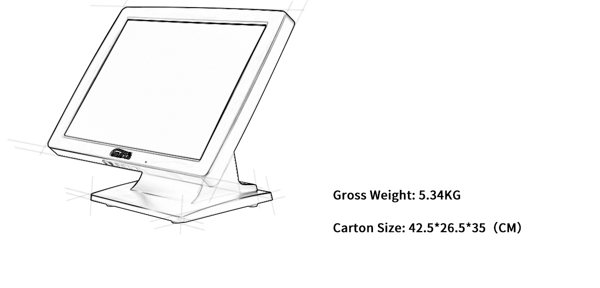 monitor touch screen pos