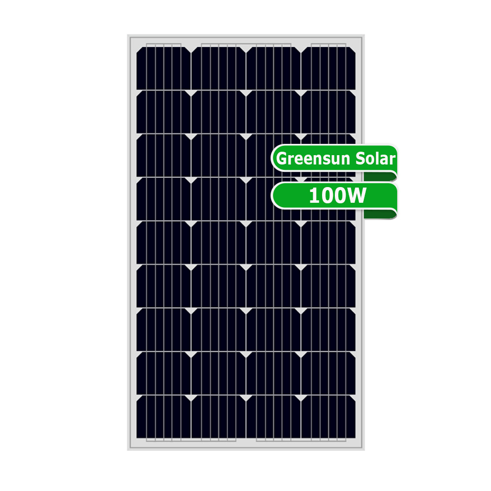 Piccolo pannello solare 5W 10W 20W 30W 50W 60W 80W Modulo fotovoltaico monocristallino 12V 24V 36 celle
