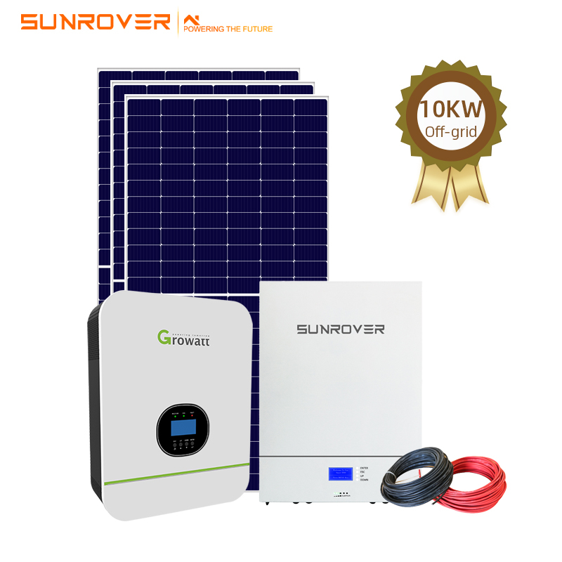 Facile installazione Sistema solare fuori rete 10KW
