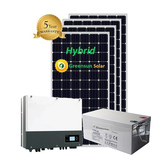 Sistemi di accumulo di energia solare ibridi 3kw 4kw 5kw 6kw per sistema solare domestico
