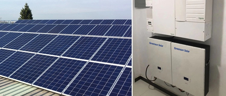 impianto fotovoltaico off grid con batteria al litio
