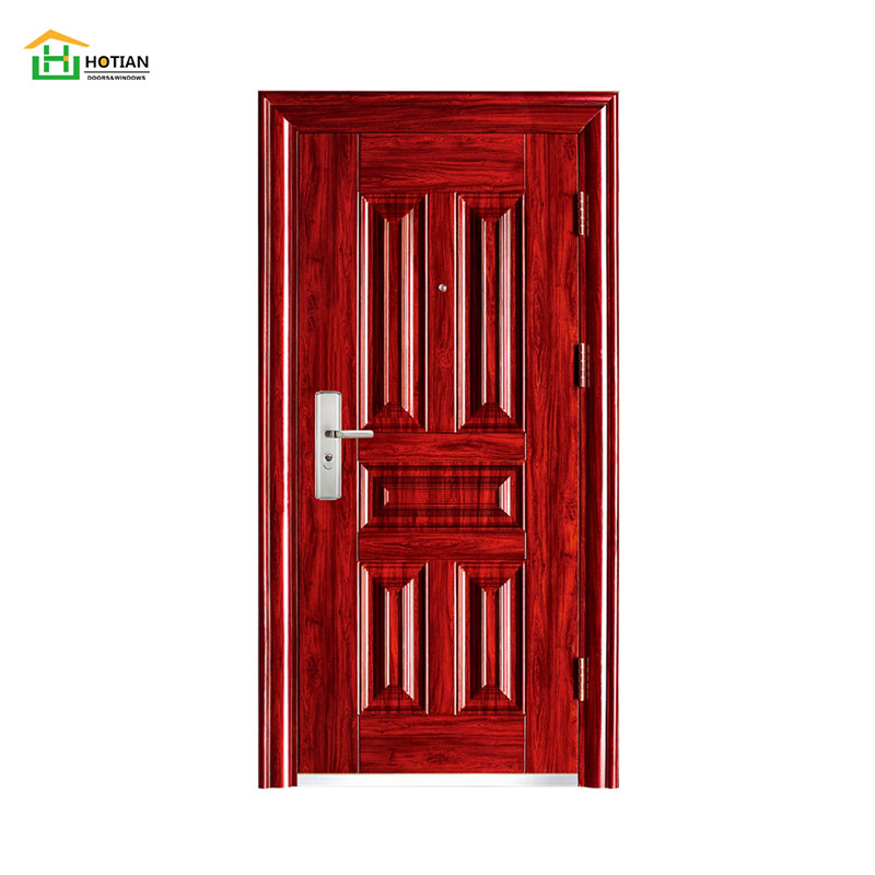Design moderno della porta di sicurezza esterna della porta d'acciaio delle case mobili dalla fabbricazione della Cina
