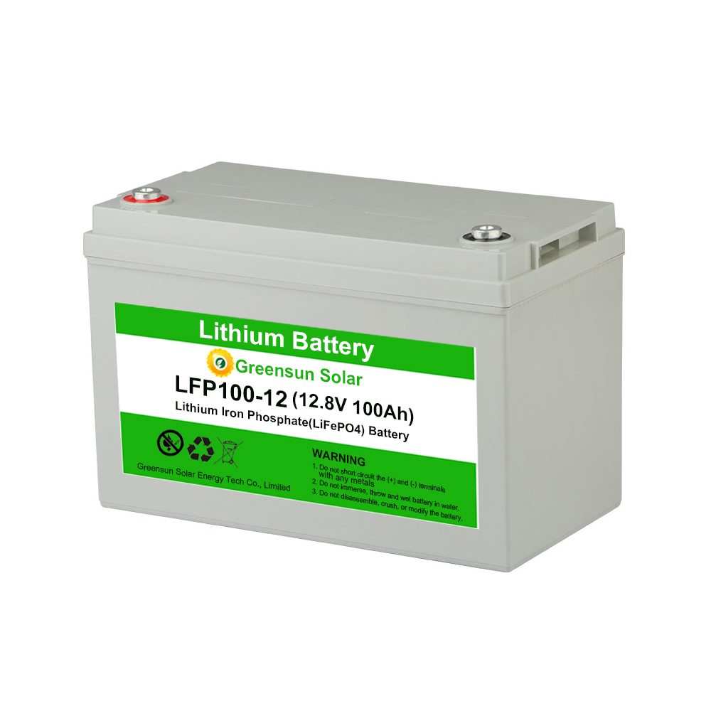 Pacchetto batteria agli ioni di litio LiFePO4 12v 100ah Ciclo profondo in vendita
