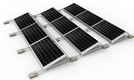 Sistema di montaggio solare a terra