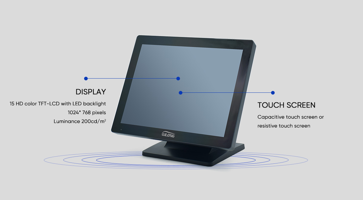 touch screen fino al sistema