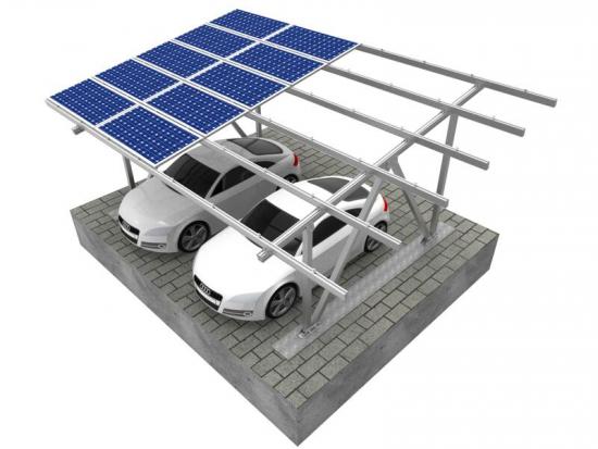 Sistemi di montaggio per posto auto solare