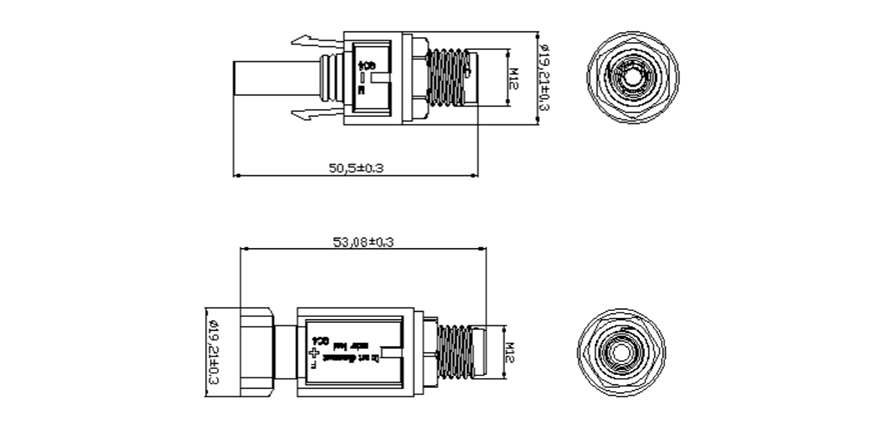 Prese per montaggio a pannello IP67