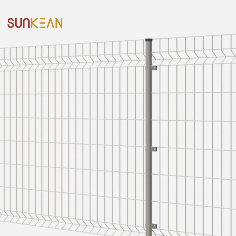 Recinzione in acciaio di dimensioni personalizzate, recinzione a rete saldata utilizzata per la centrale solare
