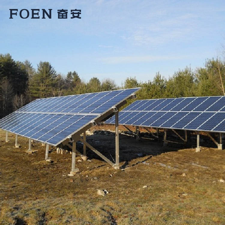 Kit di montaggio a terra del sistema di energia solare