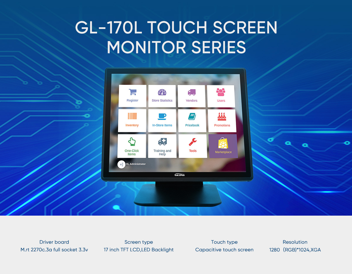 monitor touch screen per desktop