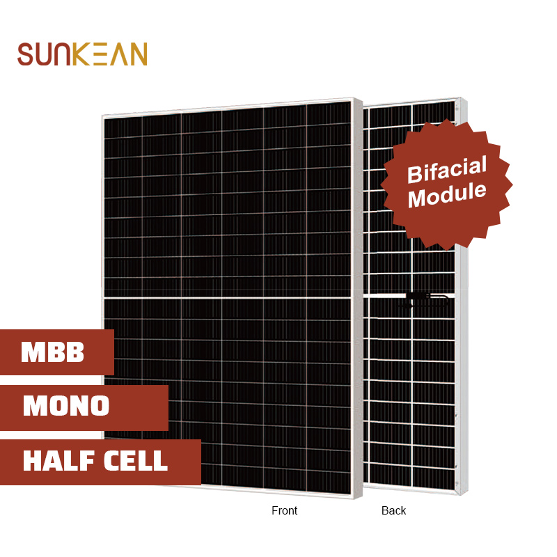 Dimensione cella 210mm 545W Modulo bifacciale 108Cells Mono pannello solare
