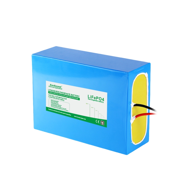Approvazione UL Batterie 12V 30Ah LiFePO4 per lampione solare
