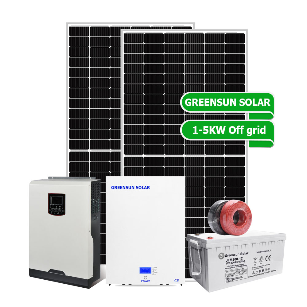 Off Grid 1KW 2KW 3KW 4KW 5KW Sistemi di Energia Solare Domestica
