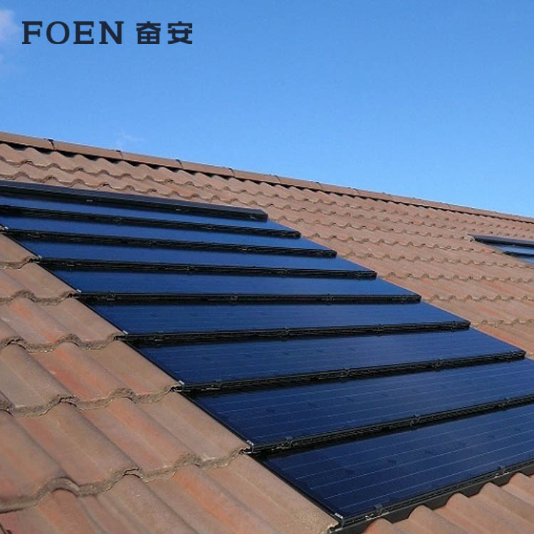 Struttura di montaggio solare sul tetto di tegole
