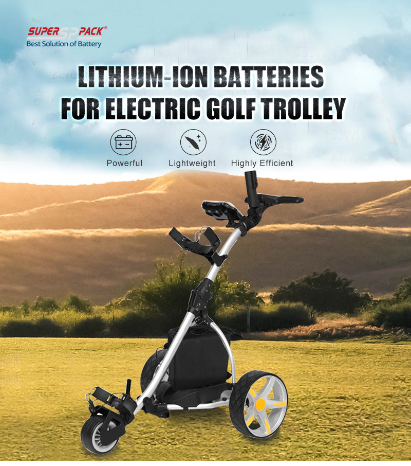 Batterie agli ioni di litio da 12 V per carrello da golf elettrico