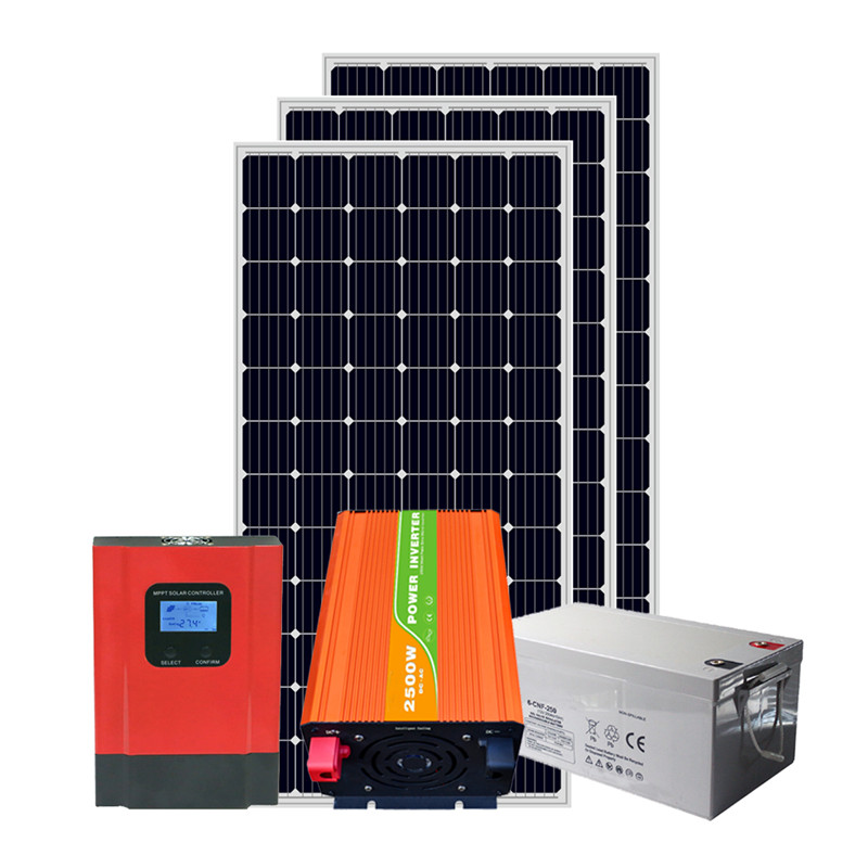 1KW 2KW 3KW 4KW 5KW impianto solare fotovoltaico fuori rete per il consumo domestico
