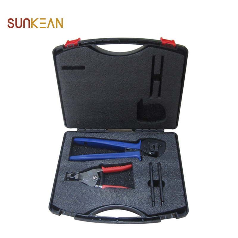 Kit di strumenti per l'installazione di cavi Solar Cable Stripper Pv Hand Tools
