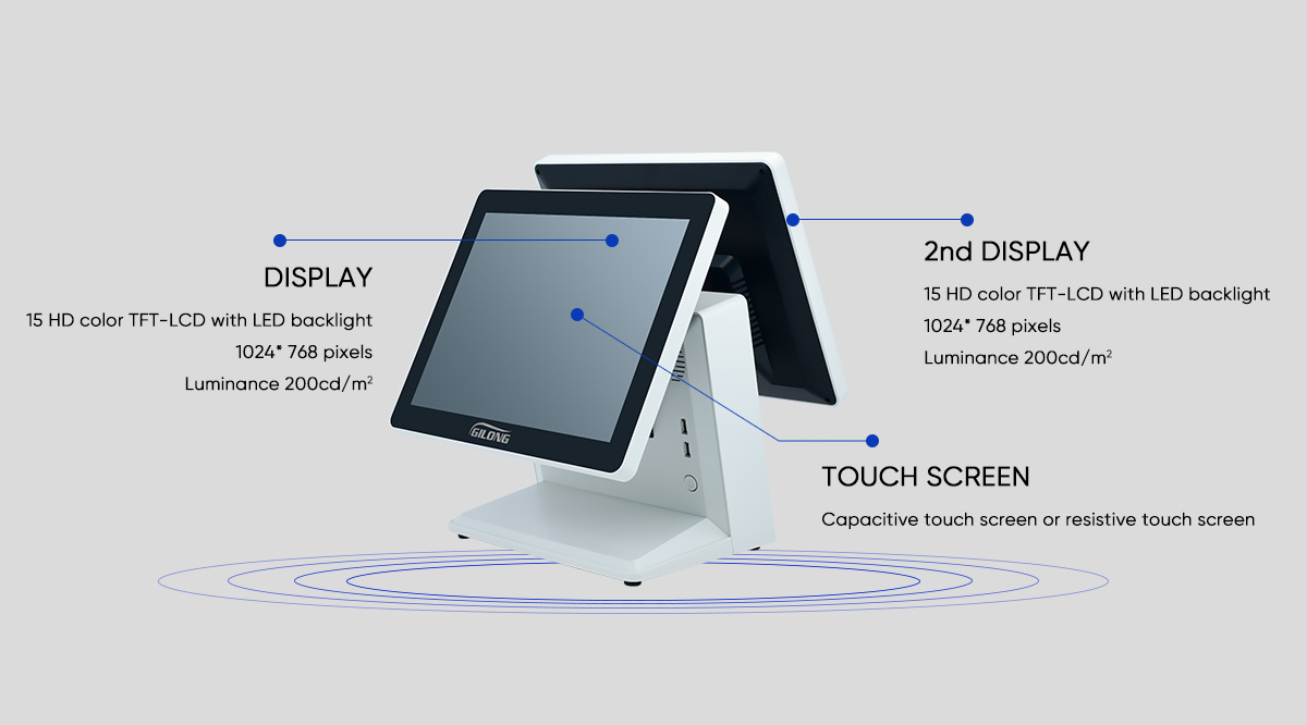 hardware del PC touch screen