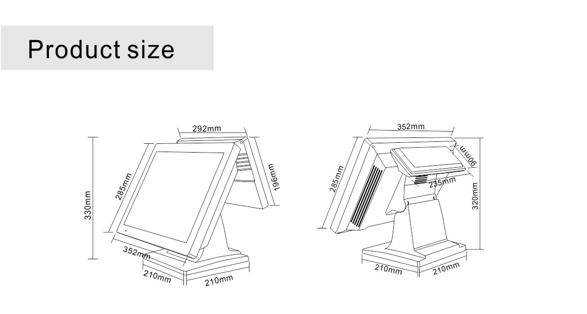 barra touch screen pos