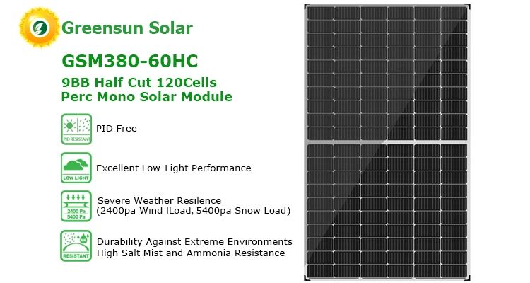 Pannello solare da 120 celle