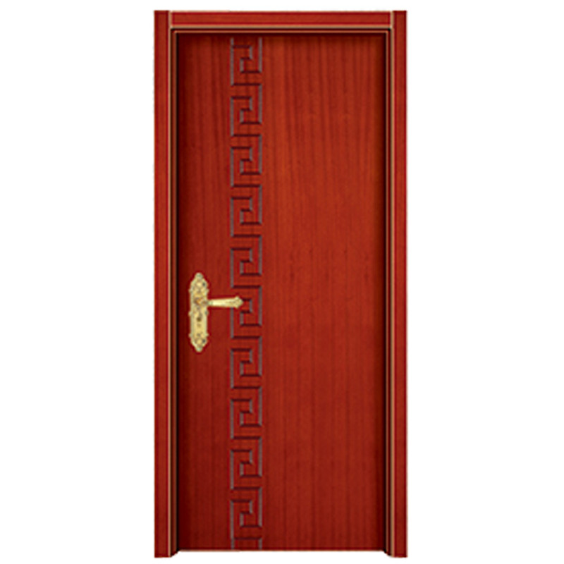 Ingresso interno di alta qualità Natura Porta principale in legno Porta della camera da letto Porta in legno massello scolpita

