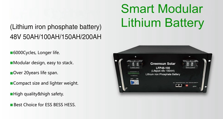 batteria agli ioni di litio 48v 1000ah
