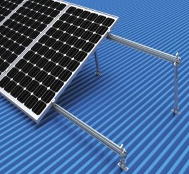 Sistema di montaggio fotovoltaico sul tetto I
