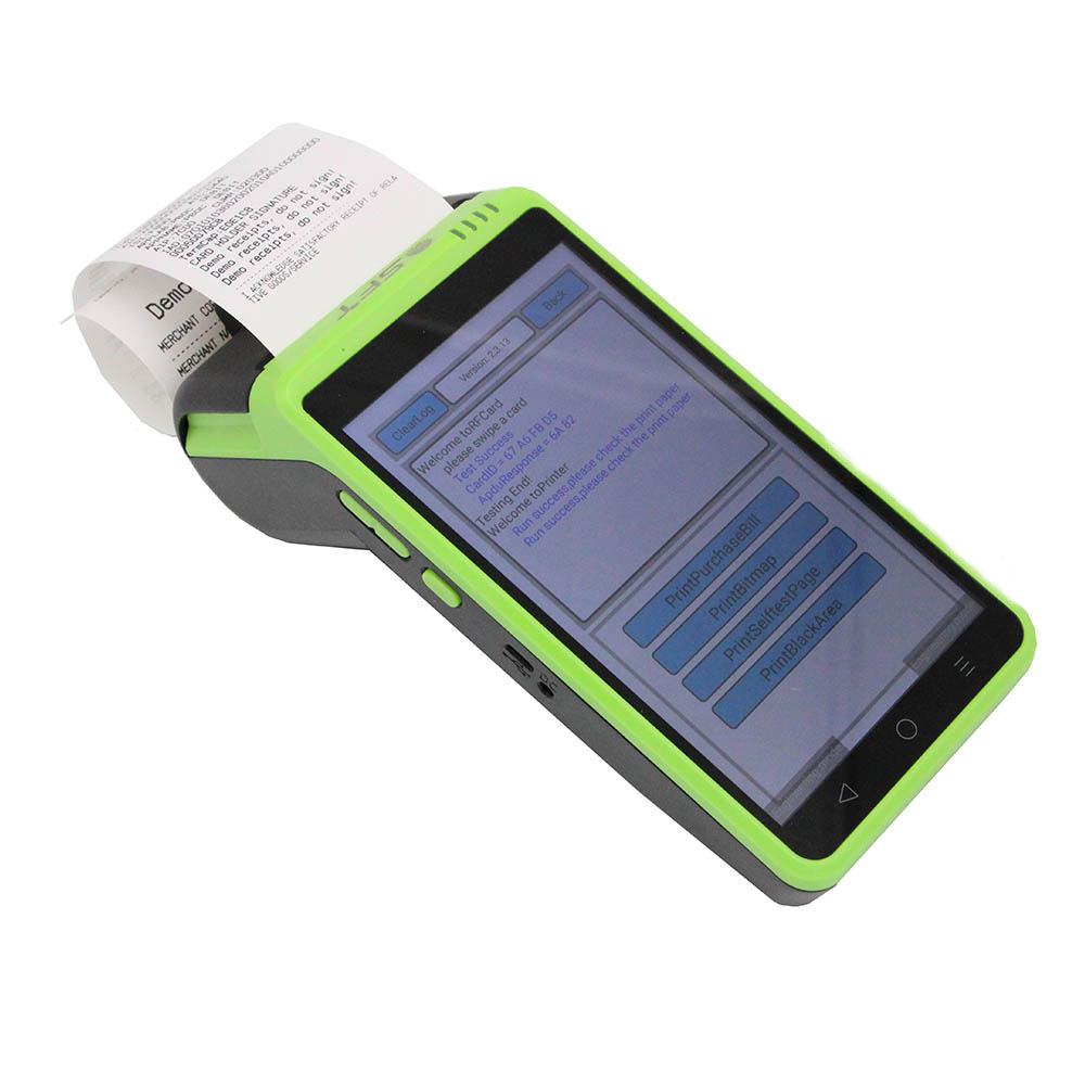 Dispositivo biometrico Android con stampante