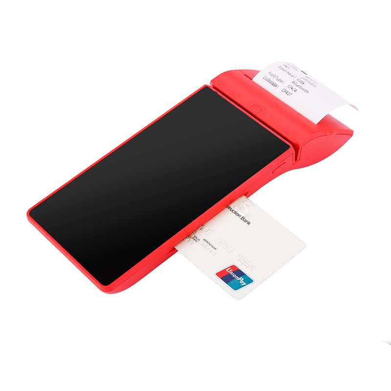 Dispositivo palmare 4G NFC All in One Android MPOS con stampante per banche
