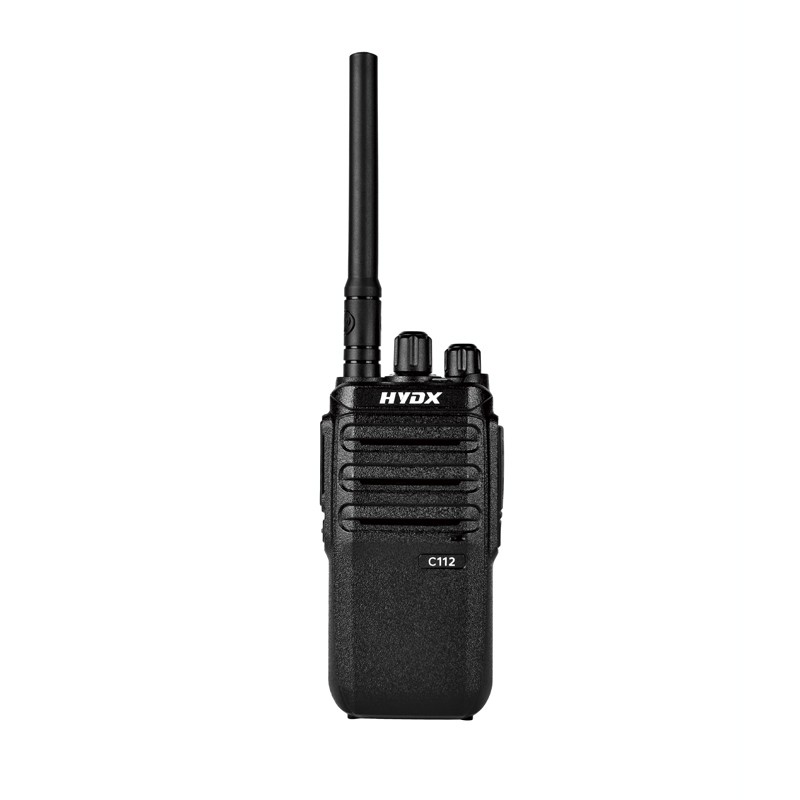 Radio portatile a 2 vie VHF UHF 2W robusta
