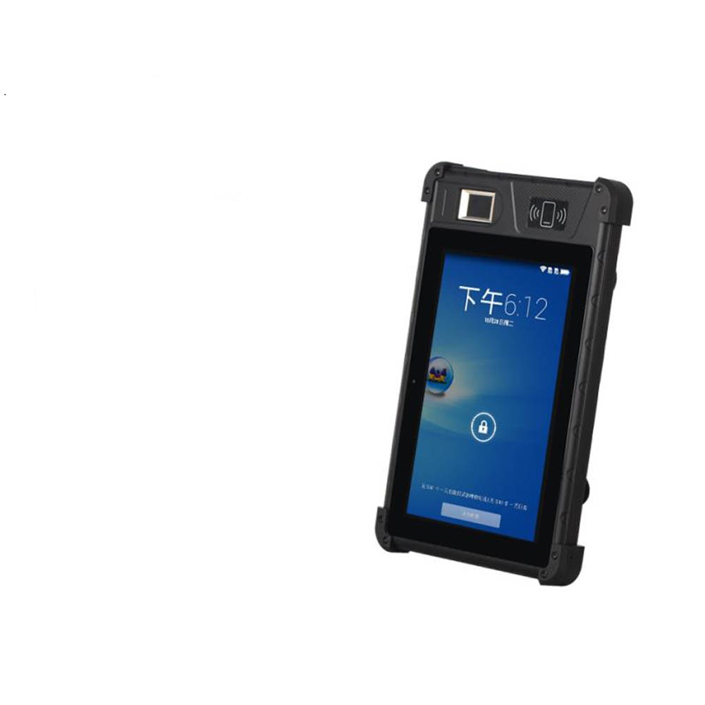 Tablet per impronte digitali biometrico Android 4G economico da 8 pollici per registrazione Sim Telcom
