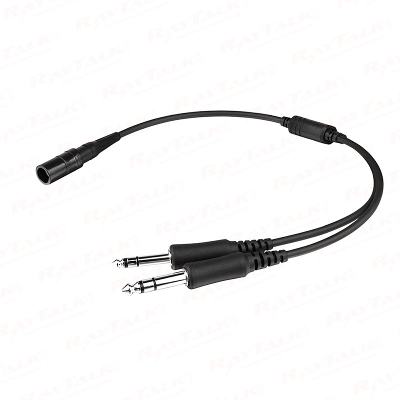 CB-06 Bo se A20 6 pin LOME headset to GA dual plug cavo adattatore
