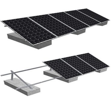 Sistema di montaggio solare sul tetto ad angolo regolabile III

