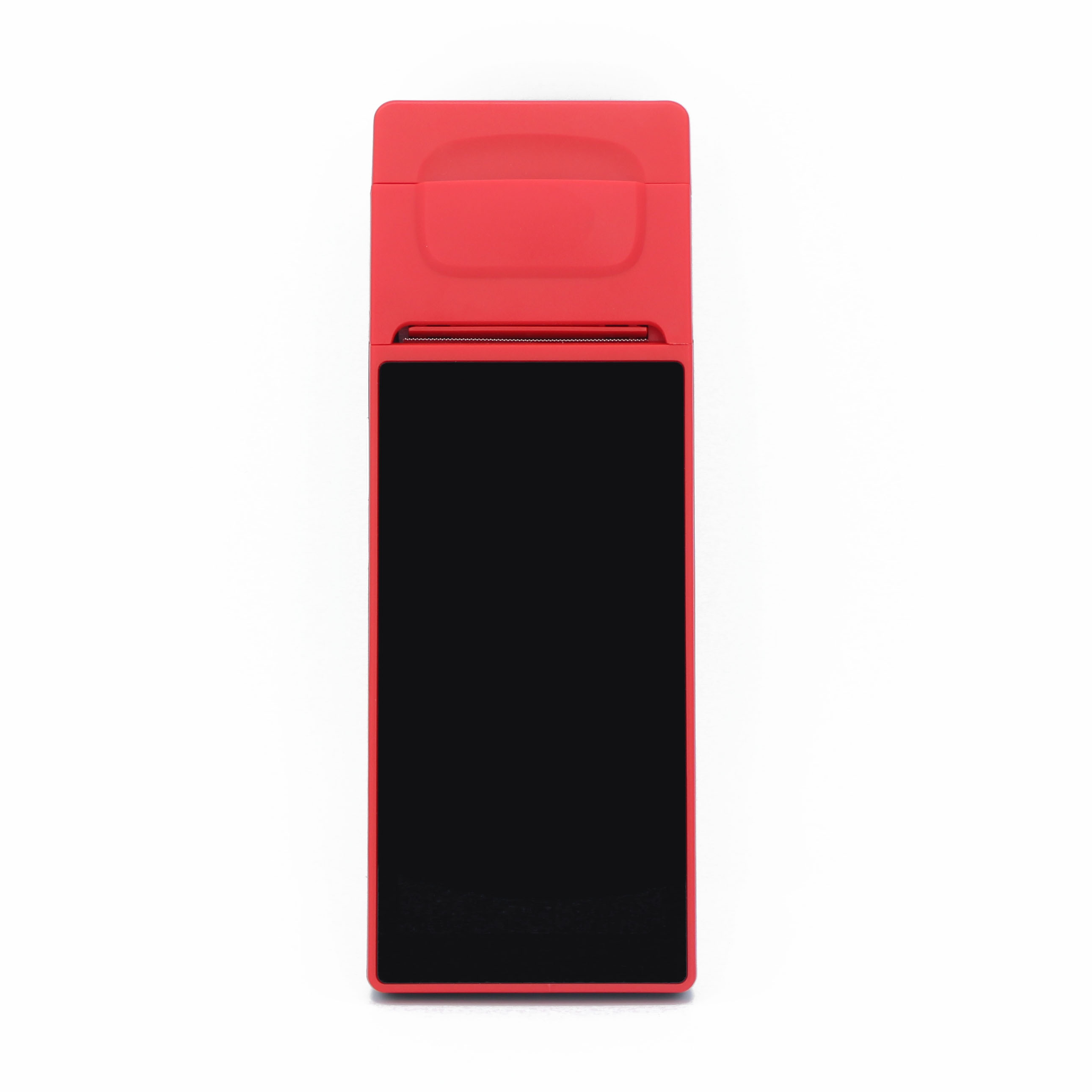 Terminale POS Android portatile touch screen da 6 pollici con stampante per parcheggio auto
