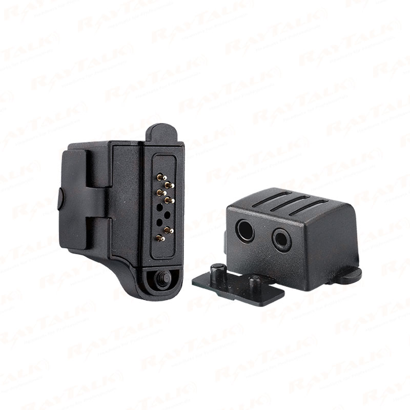 Adattatore per ricevitore walkie AP-06-Connettore multi pin Icom IC-F50/F51/F30GS a connettore radio a 2 pin

