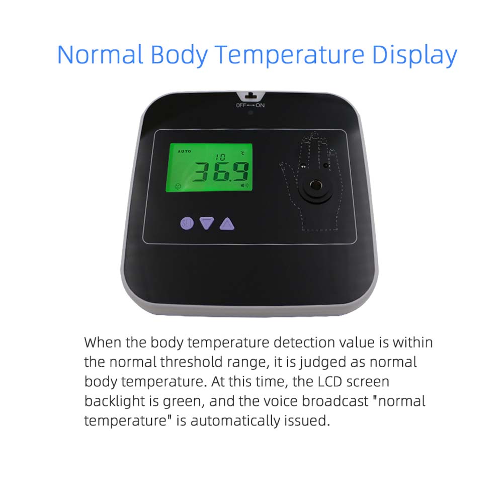 Scanner di temperatura palmare digitale