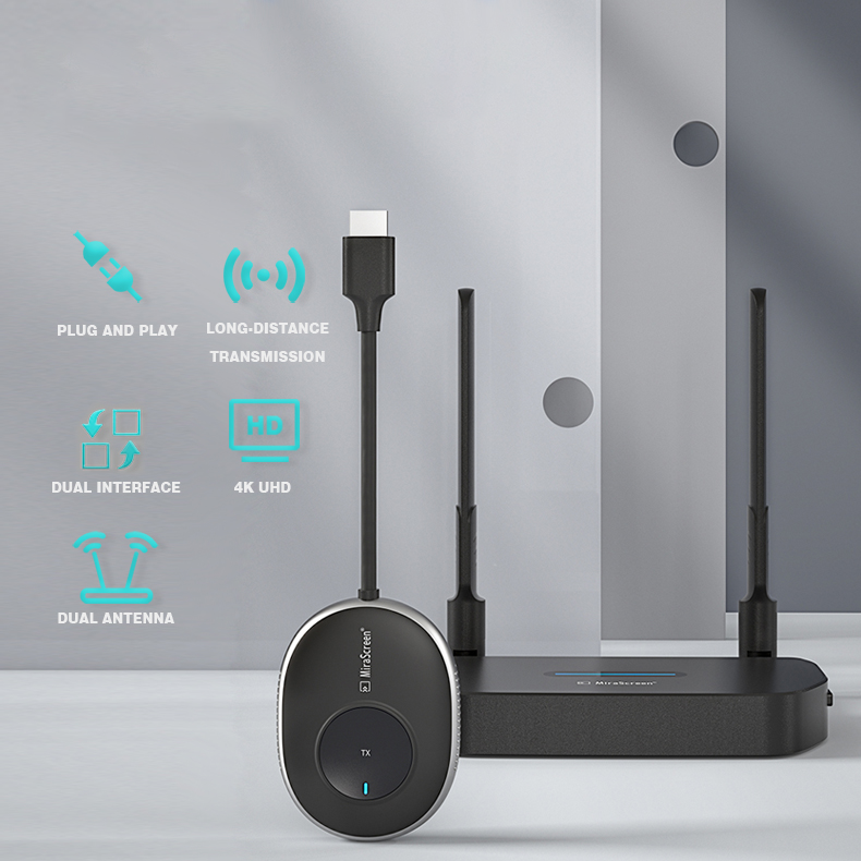 Extender HDMI wireless doppia antenna