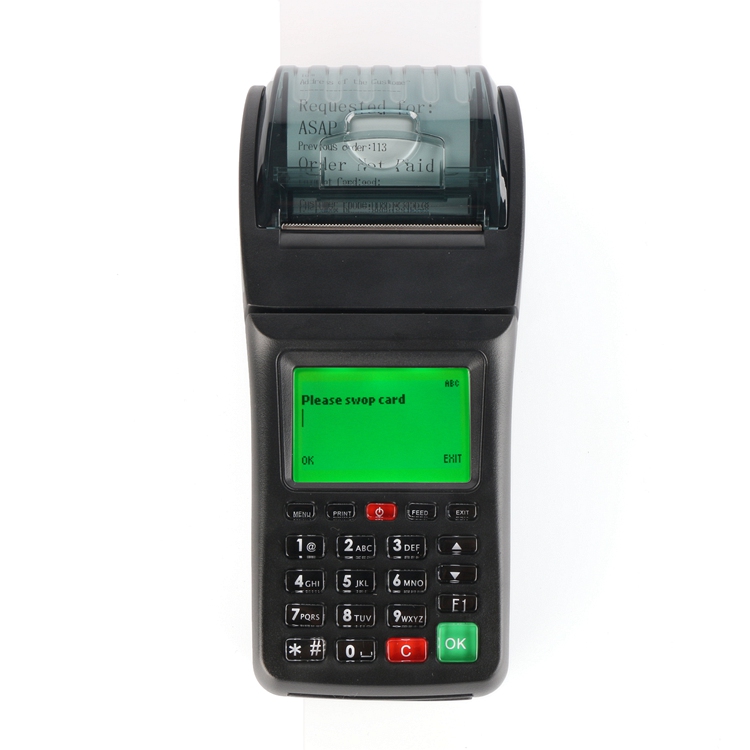 Distributore automatico Airtime Terminale POS GPRS con lettori di carte magnetiche
