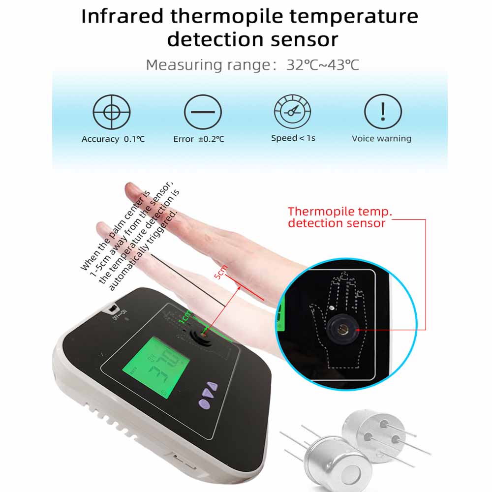 Tester della temperatura corporea senza contatto