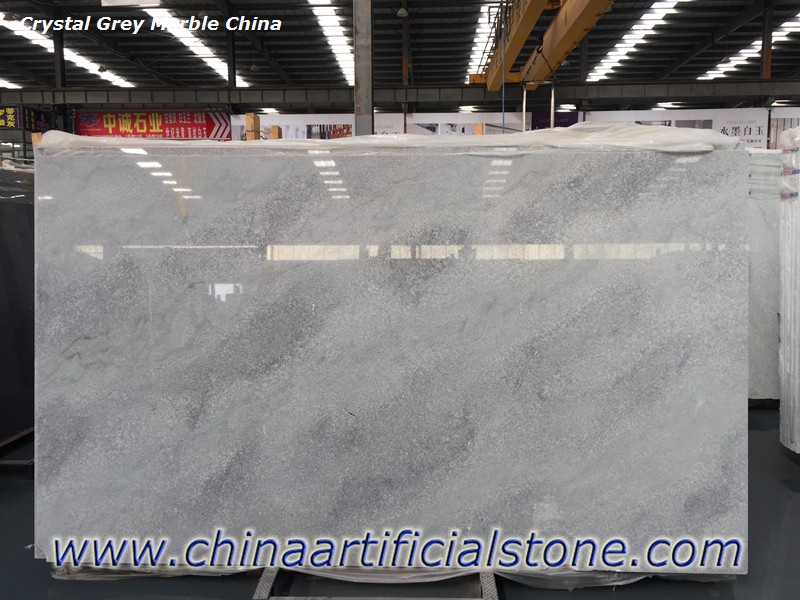 Lastre di marmo grigio cinese in marmo grigio cristallo
