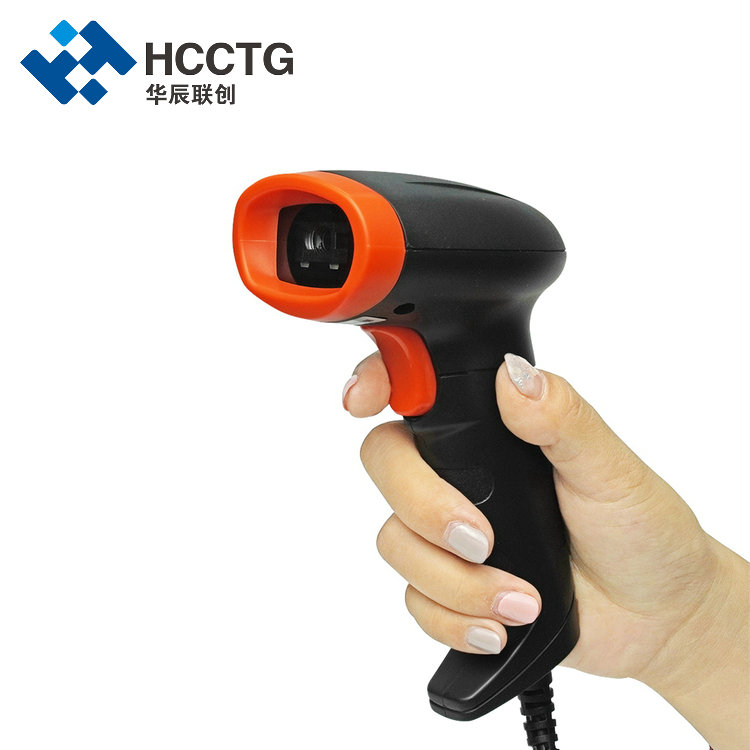 Scanner di codici a barre 2D USB/RS232 palmare cablato per telefono cellulare HS-6603B
