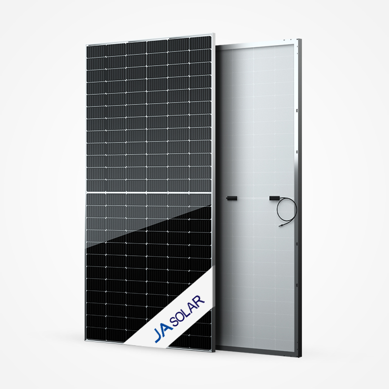 450W 460W JA Tier 1 Mono pannello solare in vetro Un modulo fotovoltaico a mezza cella MBB
