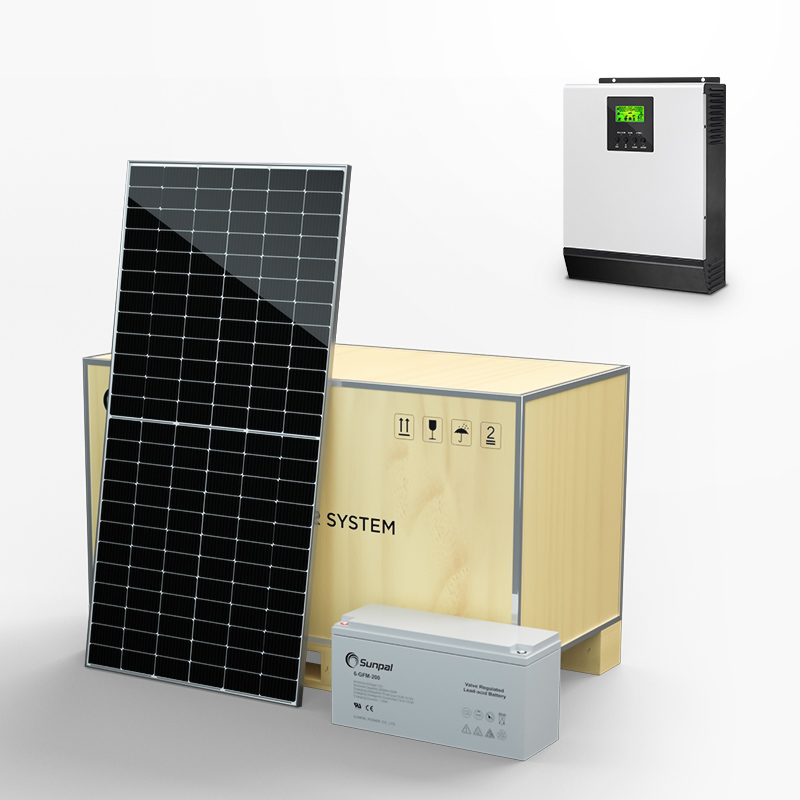 Pannello solare 5KW Home Off Grid Prezzo del sistema solare fotovoltaico con batteria di backup
