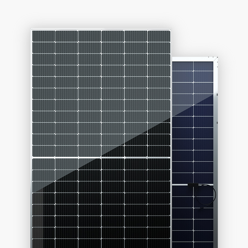 Modulo fotovoltaico a pannello solare bifacciale mono PERC a 182 celle da 500 W
