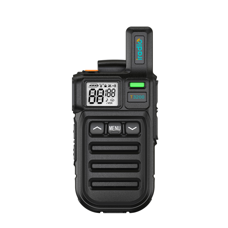 T-3200 0.5W/2W MINI PMR446 FRS GMRS radio senza licenza di vibrazione

