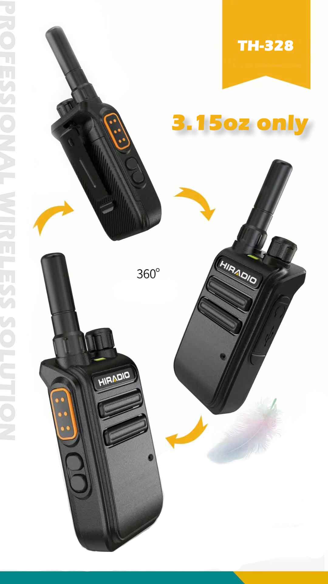 Pocket Mini Pmr446 Radio